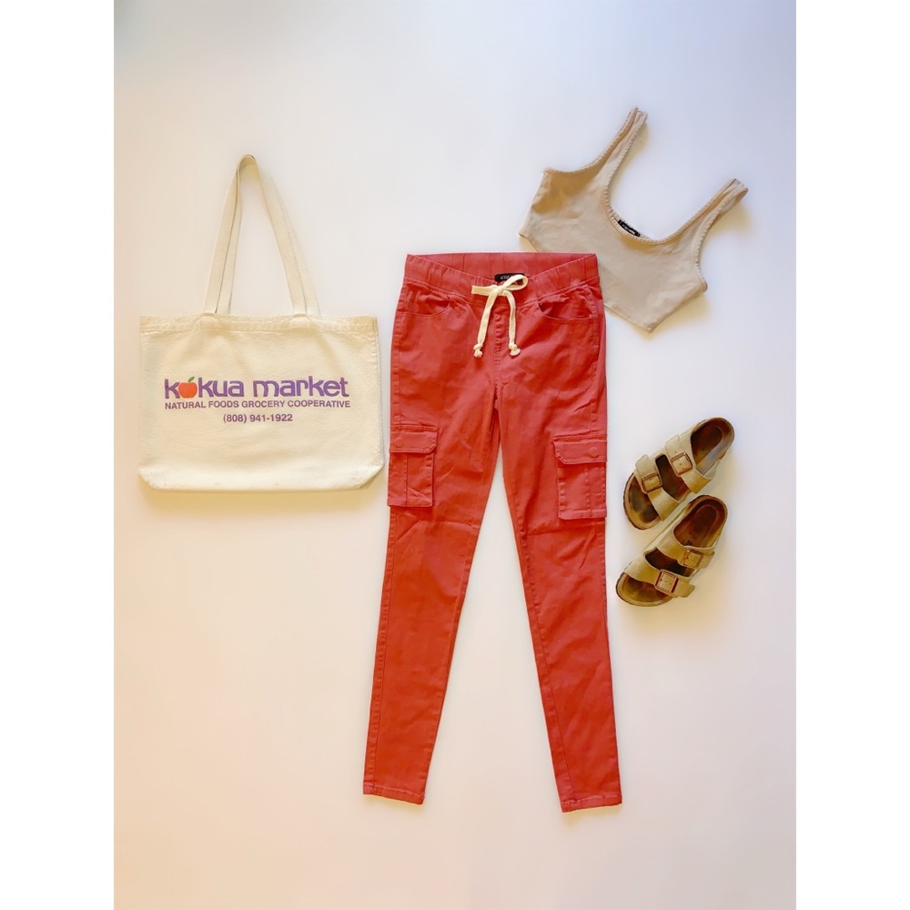 Slim Fitting Cargo Pants